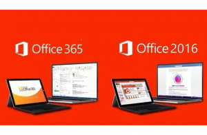 What’s the difference between MS Office 2016 and MS Office 365?